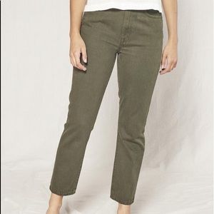 NWOT Outerknown Dune High Rise Slim S.E.A. Jeans